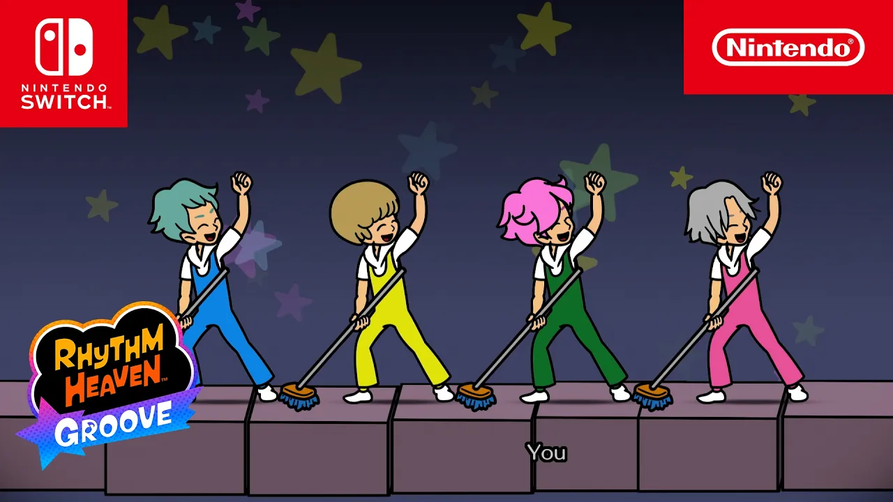 Rhythm Heaven Groove rhythm games — solo minigames by set